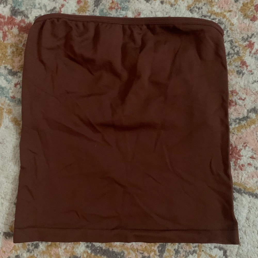 Brown Tube Top